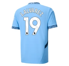 Maillot de Foot Manchester City J. Alvarez 19 Tenue Domicile 2024/25 Maillot de Foot Manchester City J. Alvarez 19 Tenue Domicile 2024/25
