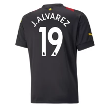 Maillot de Foot Manchester City J. Alvarez 19 Tenue Extérieur 2022/23 Maillot de Foot Manchester City J. Alvarez 19 Tenue Extérieur 2022/23