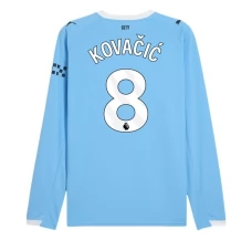Maillot de Foot Manchester City Kovačić 8 Tenue Domicile 2025/26 Manche Longue