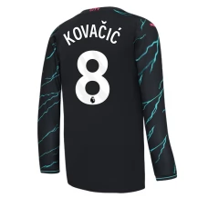 Maillot de Foot Manchester City Kovacic 8 Tenue Third 2023/24 Manche Longue Maillot de Foot Manchester City Kovacic 8 Tenue Third 2023/24 Manche Longue