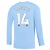 Maillot de Foot Manchester City Laporte 14 Tenue Domicile 2023/24 Manche Longue