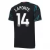 Maillot de Foot Manchester City Laporte 14 Tenue Third 2023/24