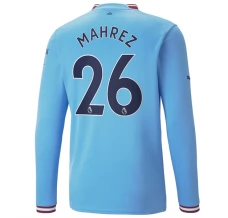 Maillot de Foot Manchester City Mahrez 26 Tenue Domicile 2022/23 Manche Longue Maillot de Foot Manchester City Mahrez 26 Tenue Domicile 2022/23 Manche Longue