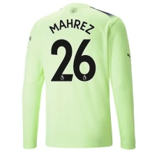 Maillot de Foot Manchester City Mahrez 26 Tenue Third 2022/23 Manche Longue Maillot de Foot Manchester City Mahrez 26 Tenue Third 2022/23 Manche Longue