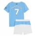 Maillot de Foot Manchester City Marmoush 7 Enfant Tenue Domicile 2025/26
