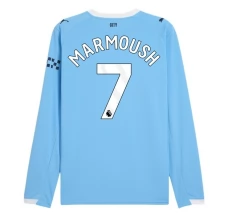 Maillot de Foot Manchester City Marmoush 7 Tenue Domicile 2025/26 Manche Longue Maillot de Foot Manchester City Marmoush 7 Tenue Domicile 2025/26 Manche Longue