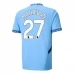 Maillot de Foot Manchester City Matheus N. 27 Tenue Domicile 2024/25