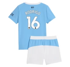 Maillot de Foot Manchester City Rodrigo 16 Enfant Tenue Domicile 2025/26 Maillot de Foot Manchester City Rodrigo 16 Enfant Tenue Domicile 2025/26