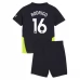 Maillot de Foot Manchester City Rodrigo 16 Enfant Tenue Extérieur 2024/25