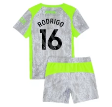 Maillot de Foot Manchester City Rodrigo 16 Enfant Tenue Third 2025/26 Maillot de Foot Manchester City Rodrigo 16 Enfant Tenue Third 2025/26