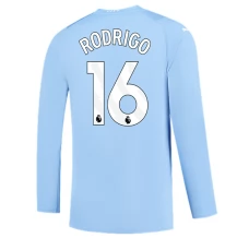 Maillot de Foot Manchester City Rodrigo 16 Tenue Domicile 2023/24 Manche Longue Maillot de Foot Manchester City Rodrigo 16 Tenue Domicile 2023/24 Manche Longue