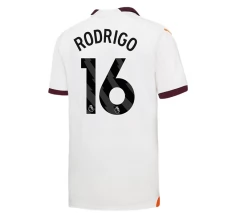 Maillot de Foot Manchester City Rodrigo 16 Tenue Extérieur 2023/24