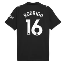 Maillot de Foot Manchester City Rodrigo 16 Tenue Extérieur 2025/26 Maillot de Foot Manchester City Rodrigo 16 Tenue Extérieur 2025/26
