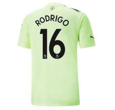 Maillot de Foot Manchester City Rodrigo 16 Tenue Third 2022/23 Maillot de Foot Manchester City Rodrigo 16 Tenue Third 2022/23
