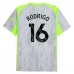 Maillot de Foot Manchester City Rodrigo 16 Tenue Third 2025/26