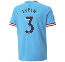 Maillot de Foot Manchester City Ruben 3 Tenue Domicile 2022/23