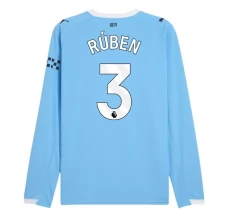 Maillot de Foot Manchester City Rúben 3 Tenue Domicile 2025/26 Manche Longue