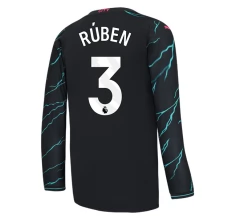 Maillot de Foot Manchester City Ruben 3 Tenue Third 2023/24 Manche Longue