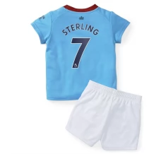 Maillot de Foot Manchester City Sterling 7 Enfant Tenue Domicile 2022/23 Maillot de Foot Manchester City Sterling 7 Enfant Tenue Domicile 2022/23