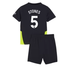 Maillot de Foot Manchester City Stones 5 Enfant Tenue Extérieur 2024/25