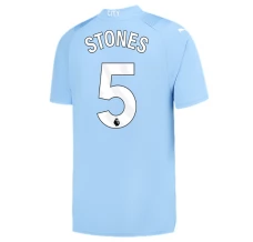 Maillot de Foot Manchester City Stones 5 Tenue Domicile 2023/24