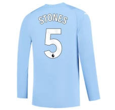 Maillot de Foot Manchester City Stones 5 Tenue Domicile 2023/24 Manche Longue
