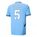 Maillot de Foot Manchester City Stones 5 Tenue Domicile 2024/25