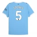 Maillot de Foot Manchester City Stones 5 Tenue Domicile 2025/26