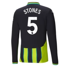 Maillot de Foot Manchester City Stones 5 Tenue Extérieur 2024/25 Manche Longue