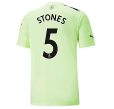 Maillot de Foot Manchester City Stones 5 Tenue Third 2022/23