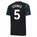 Maillot de Foot Manchester City Stones 5 Tenue Third 2023/24