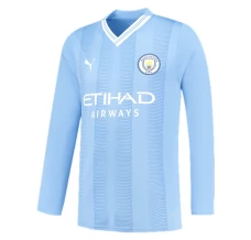 Maillot de Foot Manchester City Tenue Domicile 2023/24 Manche Longue