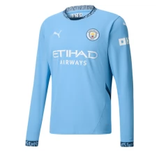 Maillot de Foot Manchester City Tenue Domicile 2024/25 Manche Longue