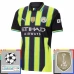 Maillot de Foot Manchester City Tenue Extérieur Champions League With Patch 2024/25