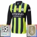 Maillot de Foot Manchester City Tenue Extérieur Champions League With Patch 2024/25 Manche Longue Maillot de Foot Manchester City Tenue Extérieur Champions League With Patch 2024/25 Manche Longue