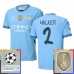 Maillot de Foot Manchester City Walker 2 Tenue Domicile Champions League With Patch 2024/25