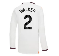 Maillot de Foot Manchester City Walker 2 Tenue Extérieur 2023/24 Manche Longue
