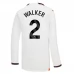Maillot de Foot Manchester City Walker 2 Tenue Extérieur 2023/24 Manche Longue
