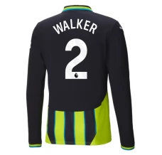 Maillot de Foot Manchester City Walker 2 Tenue Extérieur 2024/25 Manche Longue