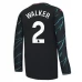 Maillot de Foot Manchester City Walker 2 Tenue Third 2023/24 Manche Longue