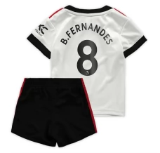 Maillot de Foot Manchester United B.Fernandes 8 Enfant Tenue Extérieur 2022/23