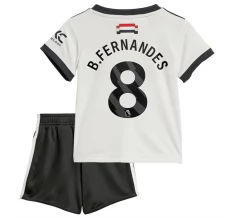 Maillot de Foot Manchester United B.Fernandes 8 Enfant Tenue Third 2024/25