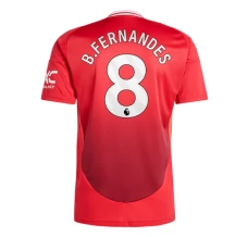 Maillot de Foot Manchester United B.Fernandes 8 Tenue Domicile 2024/25
