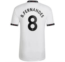 Maillot de Foot Manchester United B.Fernandes 8 Tenue Extérieur 2022/23