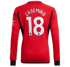 Maillot de Foot Manchester United Casemiro 18 Tenue Domicile 2023/24 Manche Longue Maillot de Foot Manchester United Casemiro 18 Tenue Domicile 2023/24 Manche Longue