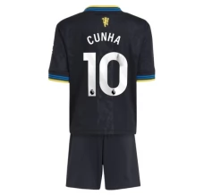 Maillot de Foot Manchester United Cunha 10 Enfant Tenue Third 2025/26 Maillot de Foot Manchester United Cunha 10 Enfant Tenue Third 2025/26