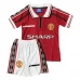 Maillot de Foot Manchester United Enfant Tenue Domicile Retro 1998-99