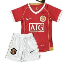 Maillot de Foot Manchester United Enfant Tenue Domicile Retro 2006-07 Maillot de Foot Manchester United Enfant Tenue Domicile Retro 2006-07