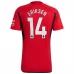 Maillot de Foot Manchester United Eriksen 14 Tenue Domicile 2023/24