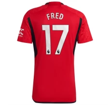Maillot de Foot Manchester United Fred 17 Tenue Domicile 2023/24 Maillot de Foot Manchester United Fred 17 Tenue Domicile 2023/24